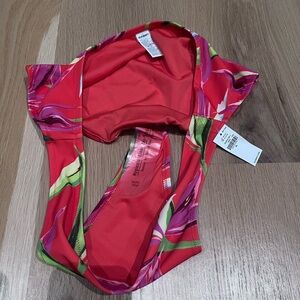 Matching Low-Rise Classic Bikini Swim Bottoms Orange you Cute